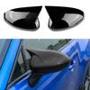 Rearview Mirror Cover For Subaru BRZ Toyota GR86 2025 2025 2025 2025 2025 Carbon Fiber ABS Glossy Black Rear View Mirror Cap