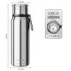 FANJANE Large Capacity Insulated Cup Coffee Tea Thermos Bottle for Men Female Tea Infuser Water Separation Outdoor Water Cup