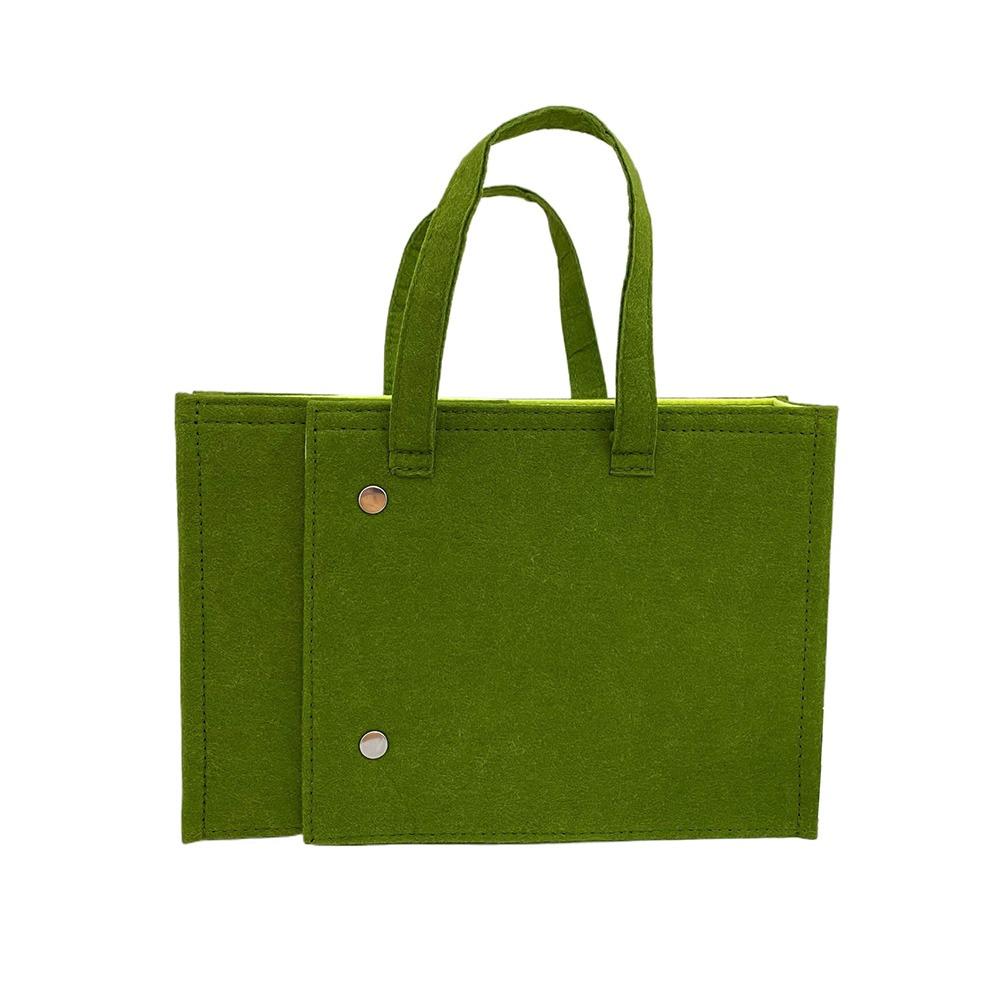 

Divider Foldable Book Handbags Multi-compartments Travel Briefcase Felt Sundries Organizer Student зелёный