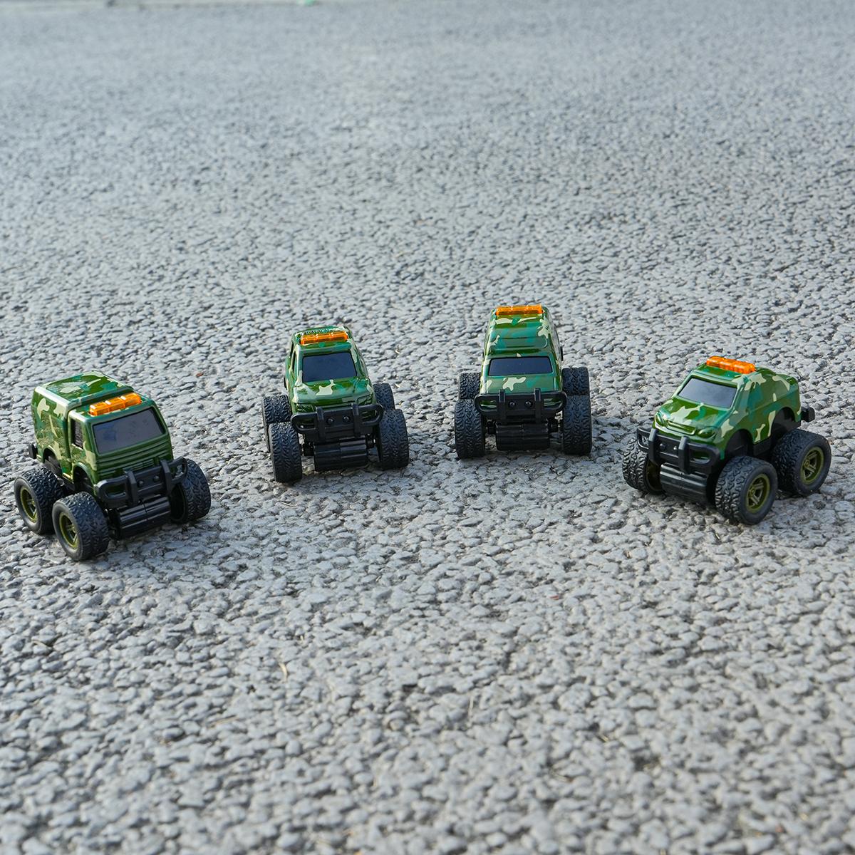 

Креативная имитация военной модели Мини-сплавная машинка Серия «Классическая коллекция» Набор транспортных средств Детская настольная игрушка для демонстрации