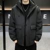 Mens Winter Outdoor Hiking Jacket Waterproof Windproof Thick Warm Casual Mountaineering Coat