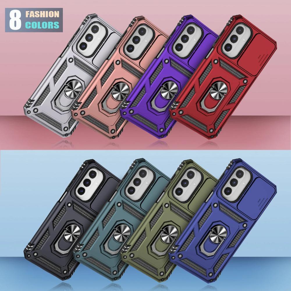 Rugged Military Grade Anti-Drop Case For Samsung Galaxy S26 S25 S24 S23 S22 Ultra Plus Car Magnetic Ring Stands Protective Cover