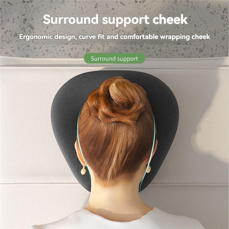 M-Modern-Memory Foam Breathable Head-Pillow Ergonomics Lying Down Pillow Rest Support Pillow Body Massage Face Rest Pillow