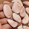 Natural Designer Pink Scolecite Cabochon, Loose Cabochon Lot, Mix Lot, Healing Gemstone Lot For Jewelry Making.