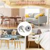 Non-Slip Felt Floor Protection Pads for Furniture - Silent, Wear-Resistant Round Mats