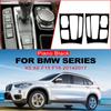 For BMW X5 X6 F15 F16 2014 2015 2016 2017 Gear Shift Panel Frame Cover Sticker Trim Car Styling Accessories Interior