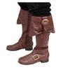 WISH Autumn and Winter Belt Buckle Locomotive Boots Large Size High Boots Low Heel  Men and Women