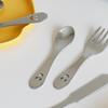 Allstainless steel mini cutlery baby food oval spoon