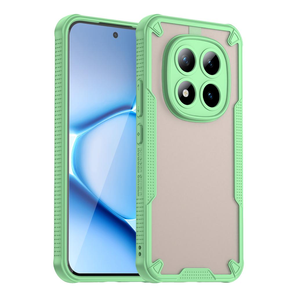 For Xiaomi Poco M8 Pro 5G/Redmi Note 15 Pro+ 5G (Global) Case PC + TPU Semi-Transparent Frosted Finish Protective Phone Cover