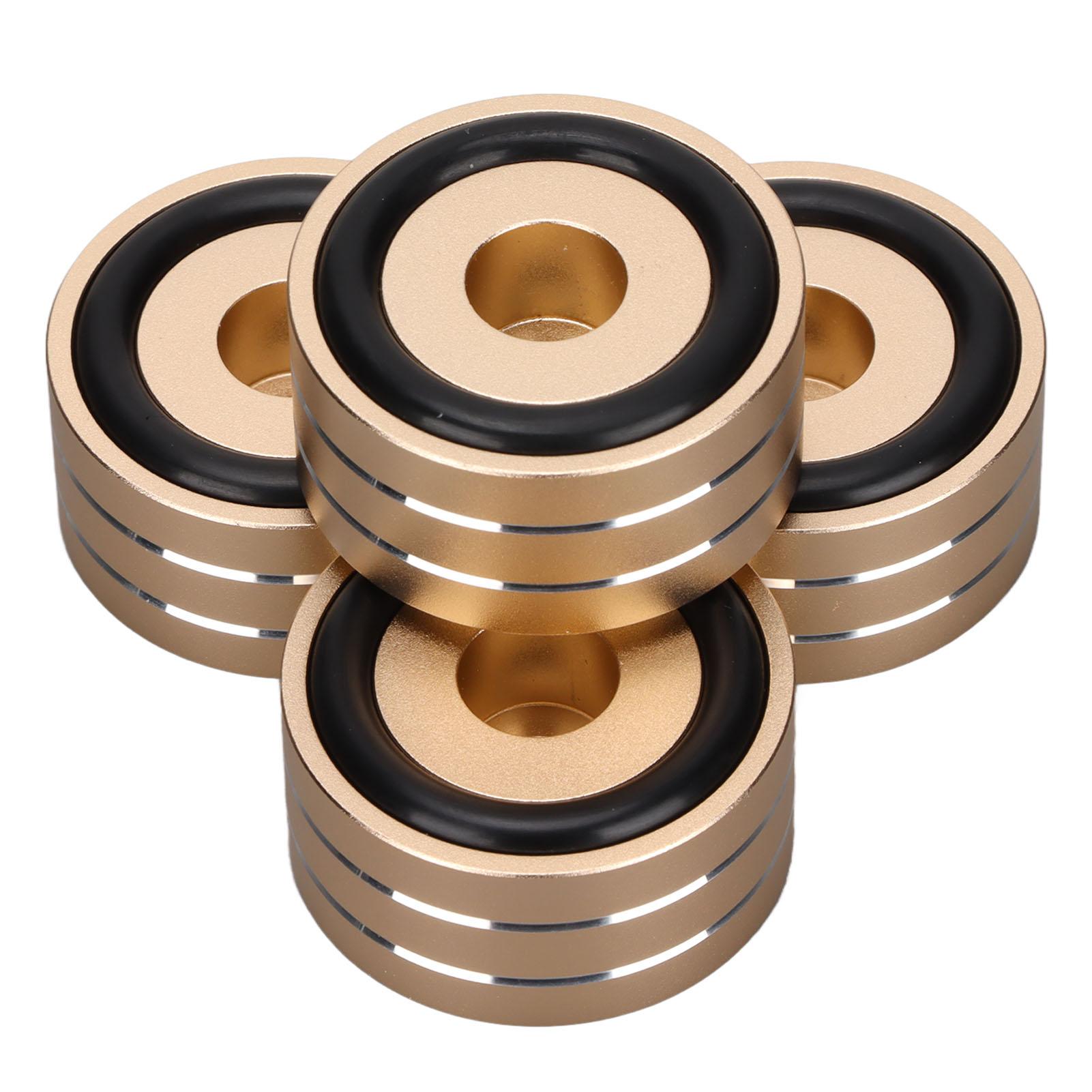 

4 шт. SP4010 Ножки-шипы для изоляции динамиков 40x20 мм 1,57x0,78 дюйма Шипы для динамиков для ЦАП золотой