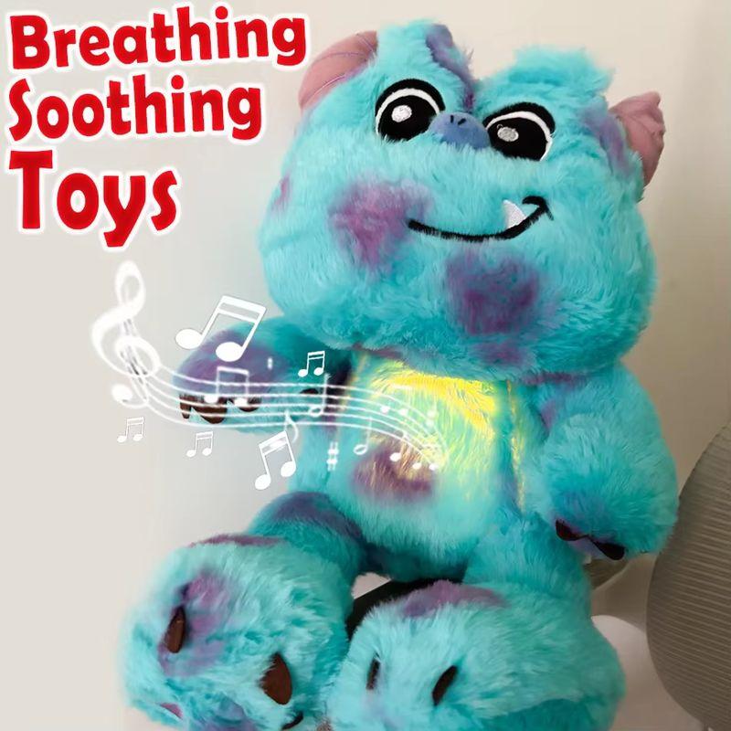 New Anime Blue Breathing Glowing Dolls Soft Lighting Plush Toy Cute And Fun Night Light Soothing Sleep Companion Toys Gifts