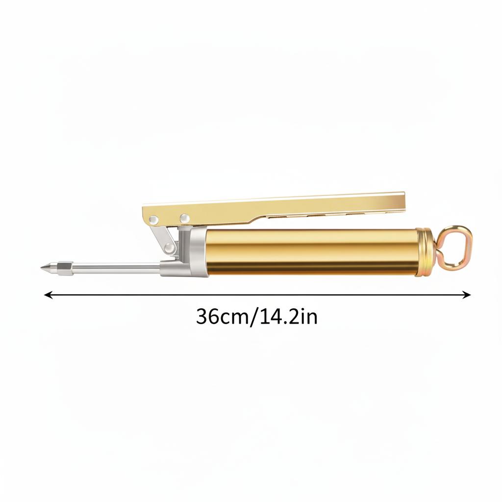 Manual Grease Guns High-Pressure Durable Steel Lubricator Tool for Industrial and Automotive Use