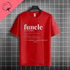 Funny Uncle Funcle Definition Tshirt For Unisex Casual Fashion Streetwear Pure Cotton Short Sleeve Tshirt Outdoor Clothing