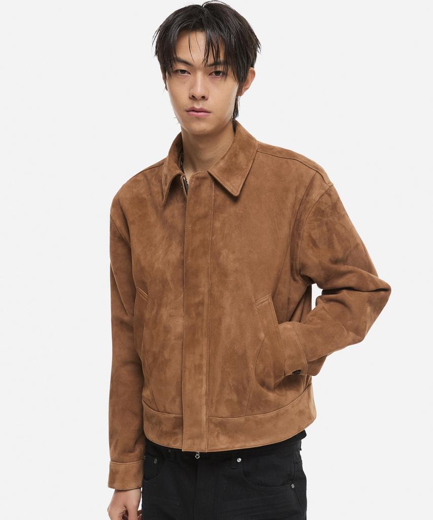Dnsr [Premium] Lampo Goat Suede Jacket Brown