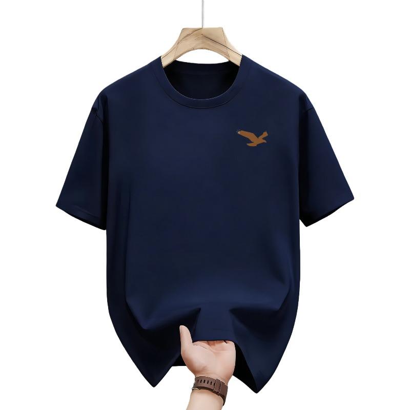 Summer Mens and Womens Printed Roundneck Shortsleeved Loosefitting Sporty and Casual Fashion Tshirt