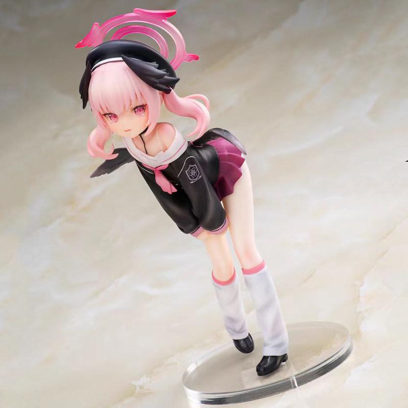 Blue Archive Koharu Kawai Anime Figure Manga Pink Haired Girl Statue Collectible Action Figure Desktop Decoration For Otaku Fans