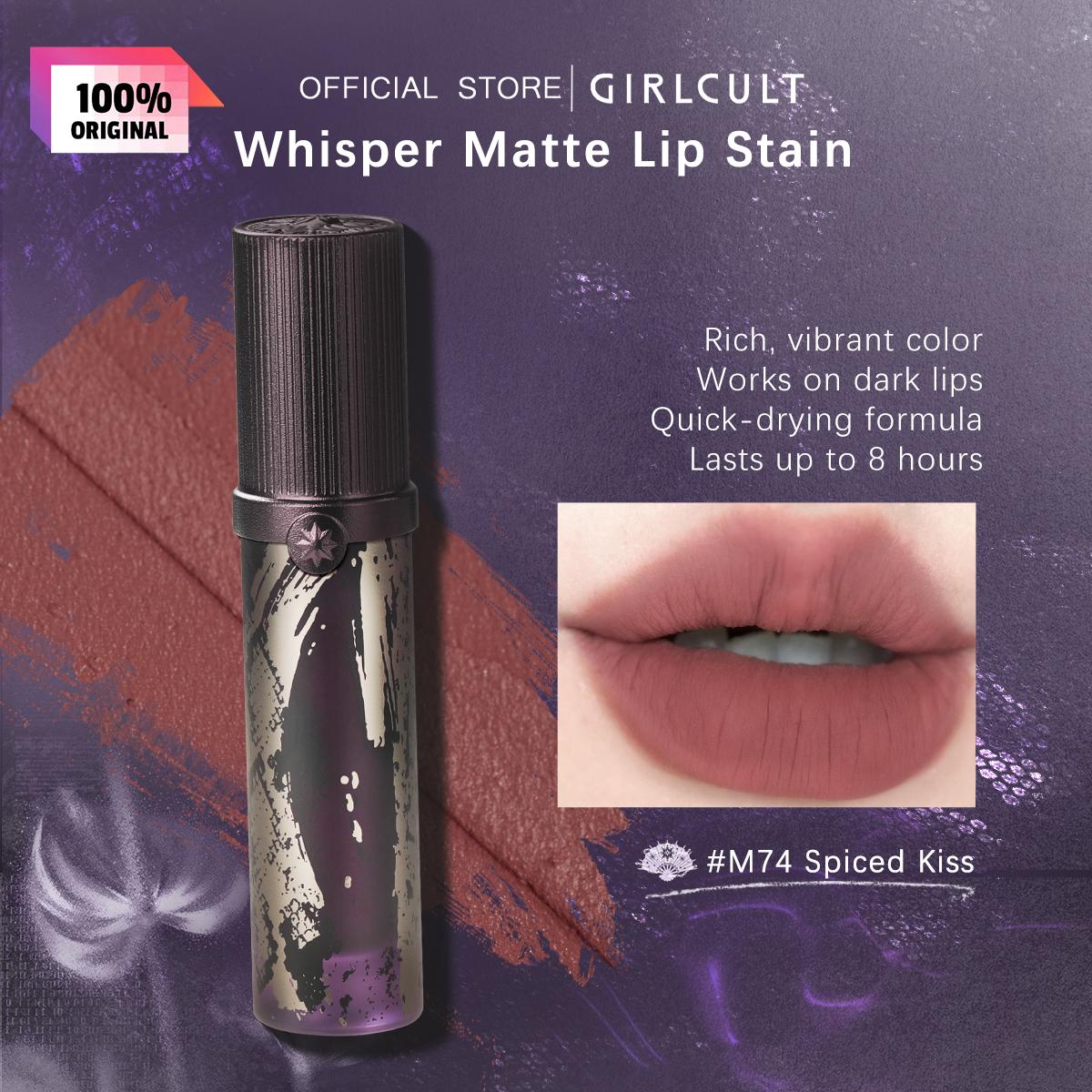 

Girlcult Love Whisper Матовий тінт для губ 3.8г/0.13oz (5 варіантів кольору)