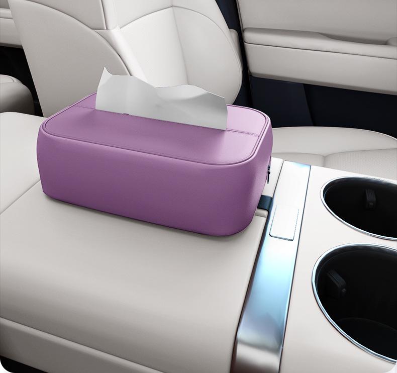 Zhiji R7 Car Tissue Box: New Model Seat Back & Armrest Hanging Holder