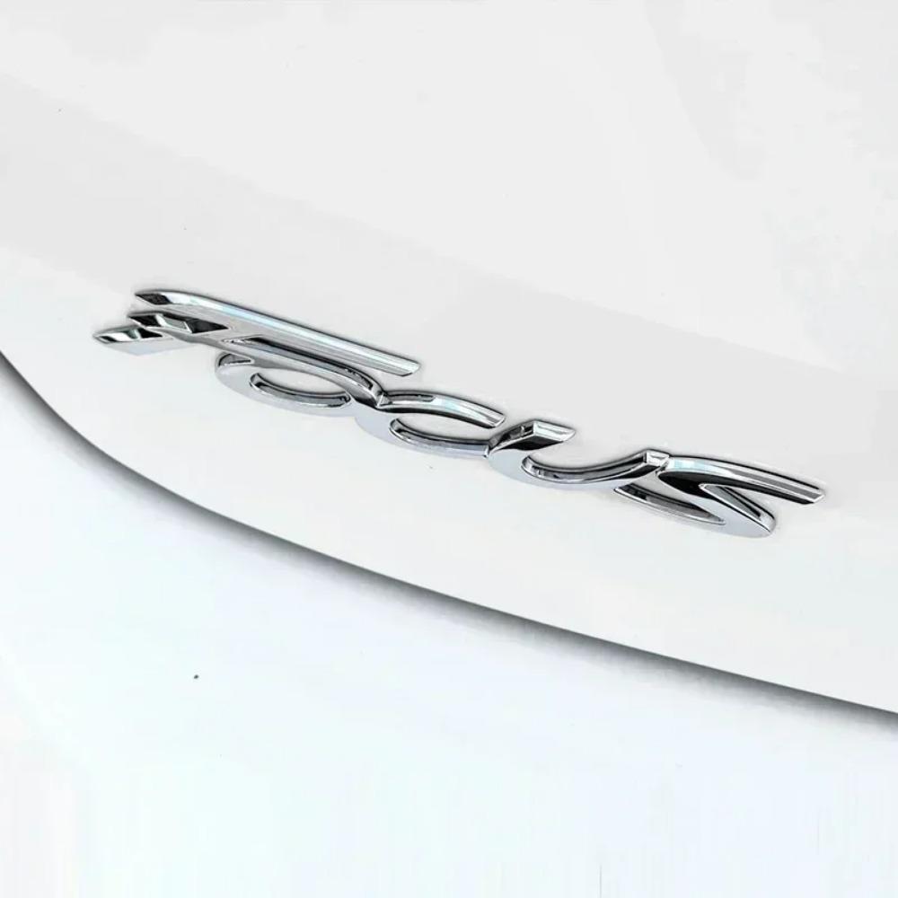 Letras de Carro 3D ABS Decalques Emblema Adesivo Decalque Estilo de Carro Acessórios Automotivos Para Logo Focus MK4 MK5 MK6 MK7