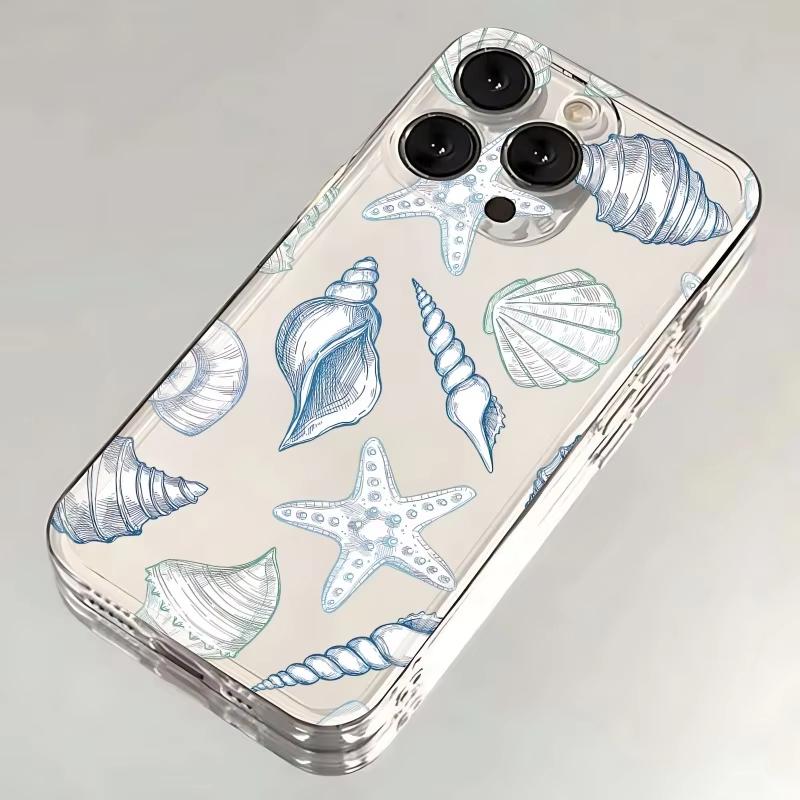 Funny Marine Organism Pattern Phone Case For Xiaomi Mi 15 T Pro 14T 13T 12T Mi 17 Pro 15 14 13 12 11 Lite 5G Clear Bumper Cover