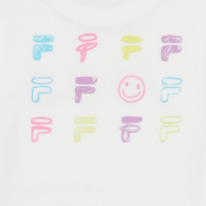 [fila Kids] Girls Smile Graphic   Shorts Set Up  Fk2fsf2201f Owh  q0zFk2fsf2201fOwh