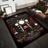 Motorcycle Road Race Carpet with "Fast Wheels" Graphic Design Suitable for Use As an Anti-slip for Living Room Bedroom Sofas