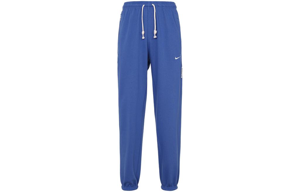 Nike Knitted Sweatpants Men's Blue Moderate Cuffed Pants CK6366-480