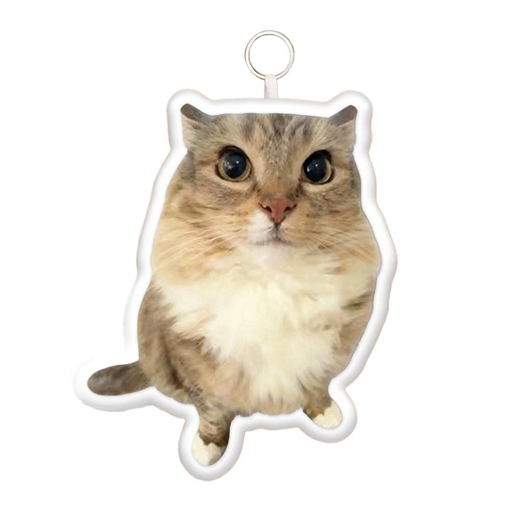 Sound Button Keychain Stress Relief Voice Toy Keyboard Fidget Keychain Stress Relief Clicker Toy Keycap Button Kids Adult Gift