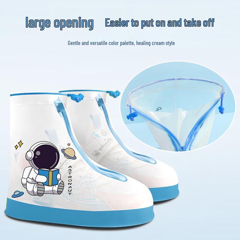 Qihaiqiu Children's Mid-Calf Rain Boot Covers