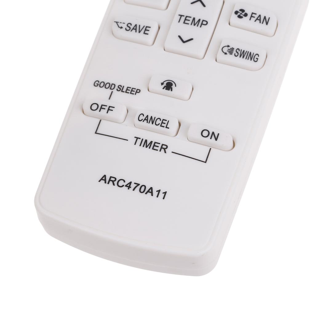 User Friendly Remote Control for DAIKIN ARC470A11 ARC470A16 ARC469A5 Air Conditioner Hassle Free Setup, No Programming