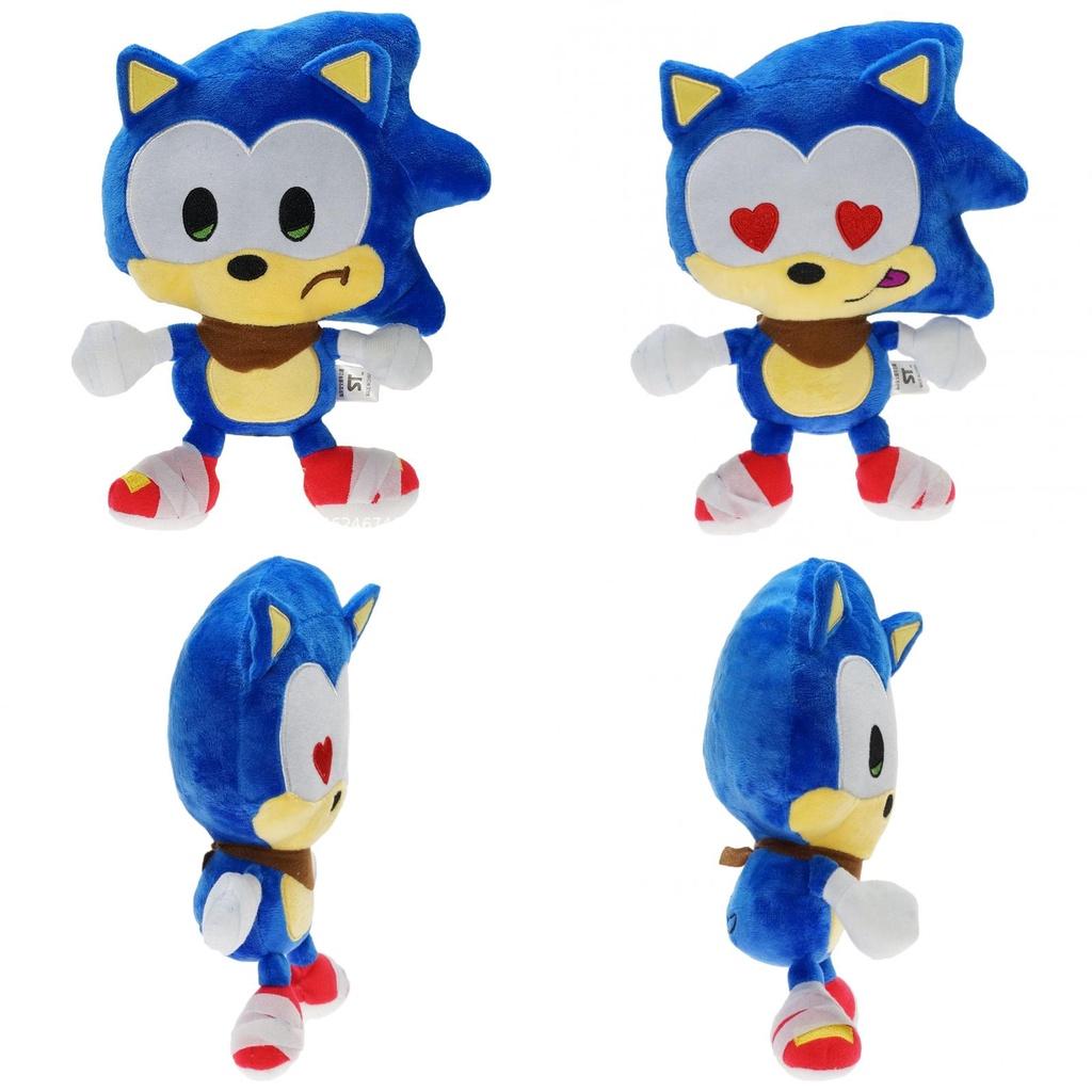9.1in Sonic The Hedgehog Plush Toy Cute Soft Stuffed Animal Kids Gift