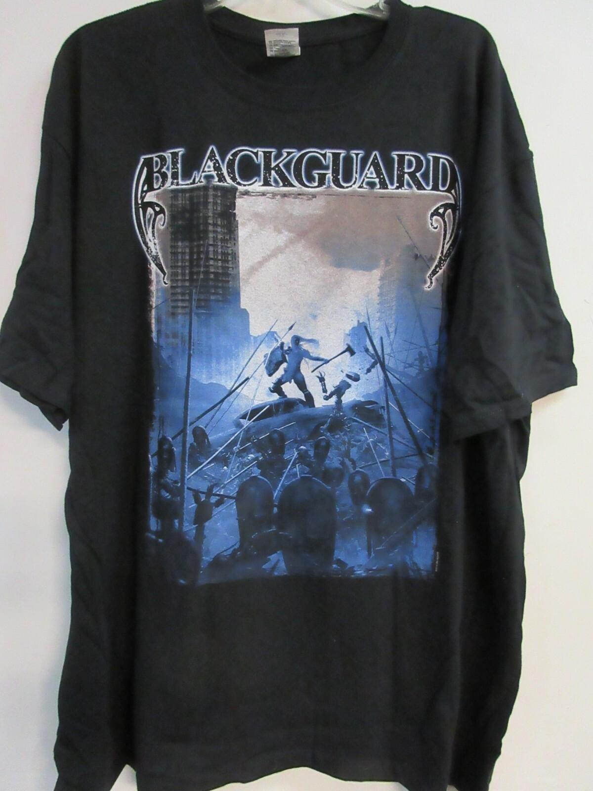 BLACKGUARD OFFICIAL MERCH UNTIL THE END BAND CONCERT MUSIC T- 2XL / XXL Unisex T-Shirt XXXL
