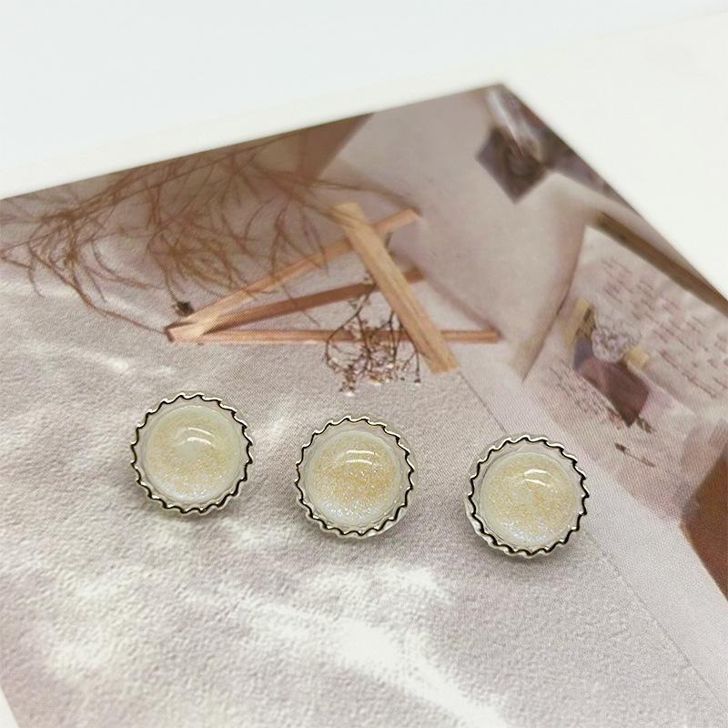 10pcs Colorful Shank Buttons 21/25mm Round Plastic Shank Buttons Coat Buttons DIY Clothes Sewing Accessories