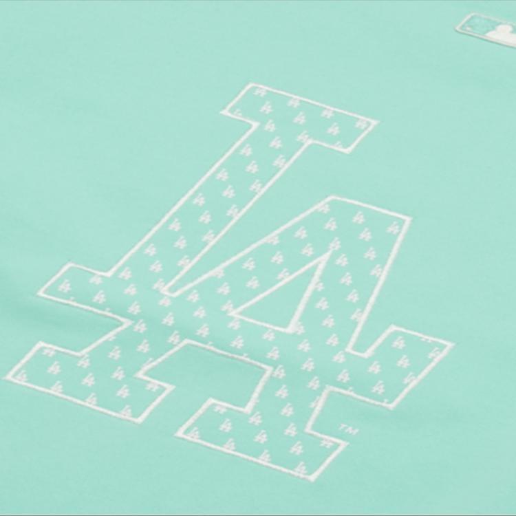 New MLB Old Flower Sweatshirts Unisex Teal 3AMTM0121-07MTL