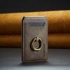 EUCAGR RFID Shielded,Magnetic Card Case for All Magsafe Functions Phone Case Card Holder Wallet Luxury PU Leather for Phone Case