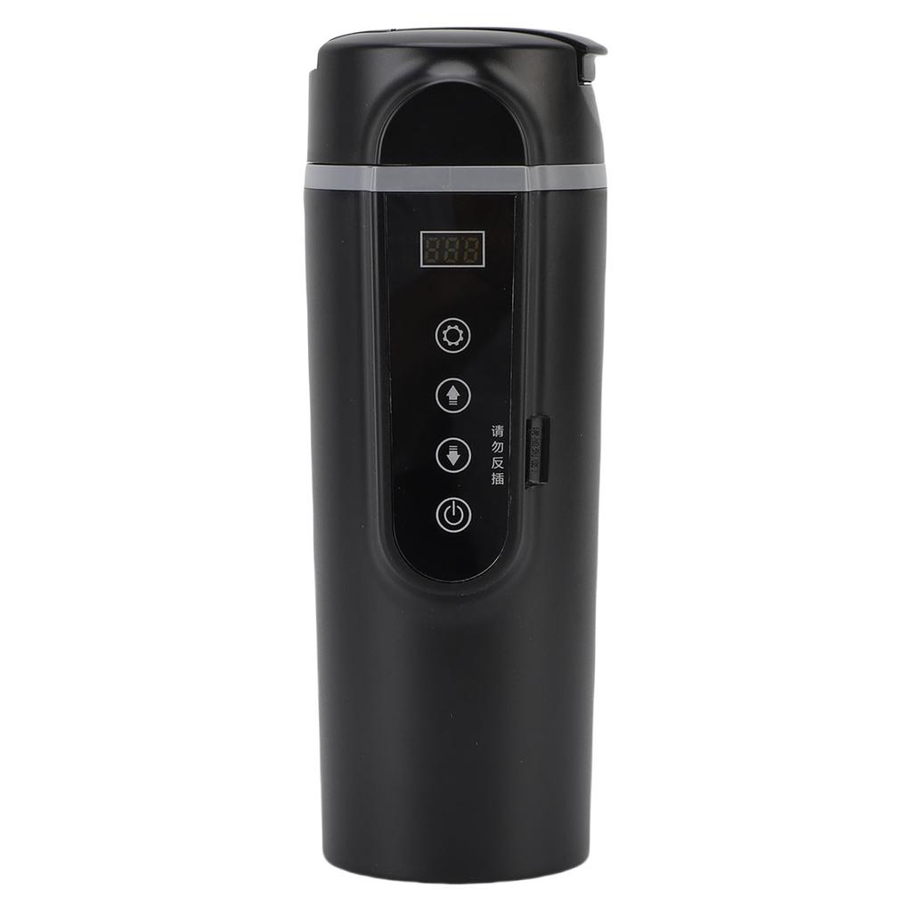 Portable Car Heating Cup 500ML Travel Electric Kettle 12V 24V Portable Water Boiler Heated Cup for Car Truck