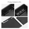 Für Chevrolet Blazer EV 2025 2025 Armlehnen-Aufbewahrungsbox Auto Mittelkonsole Ablage Organizer Innenzubehör Aufräumen Schwarz