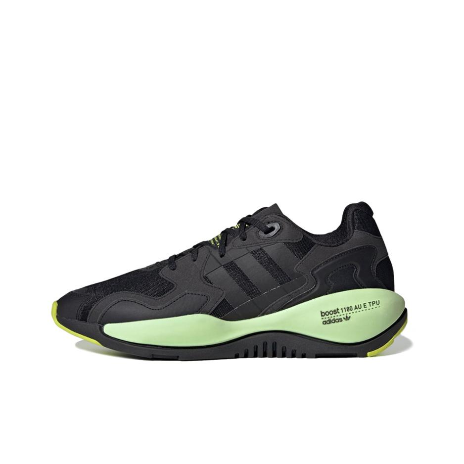 Zx Alkyne Adidas Originals  Black Semi Solar Yellow  FY3023 36