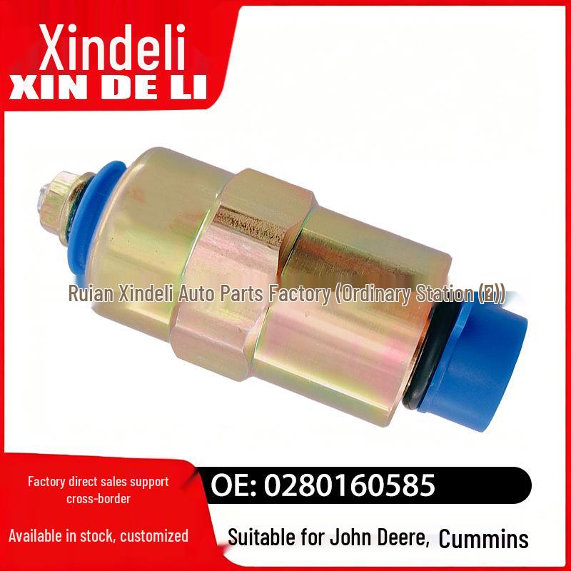 

24V Flameout Solenoid Valve RE31856 for Volvo, John Deere, Cummins, Daf 718049A 81.170 8029003 9009036