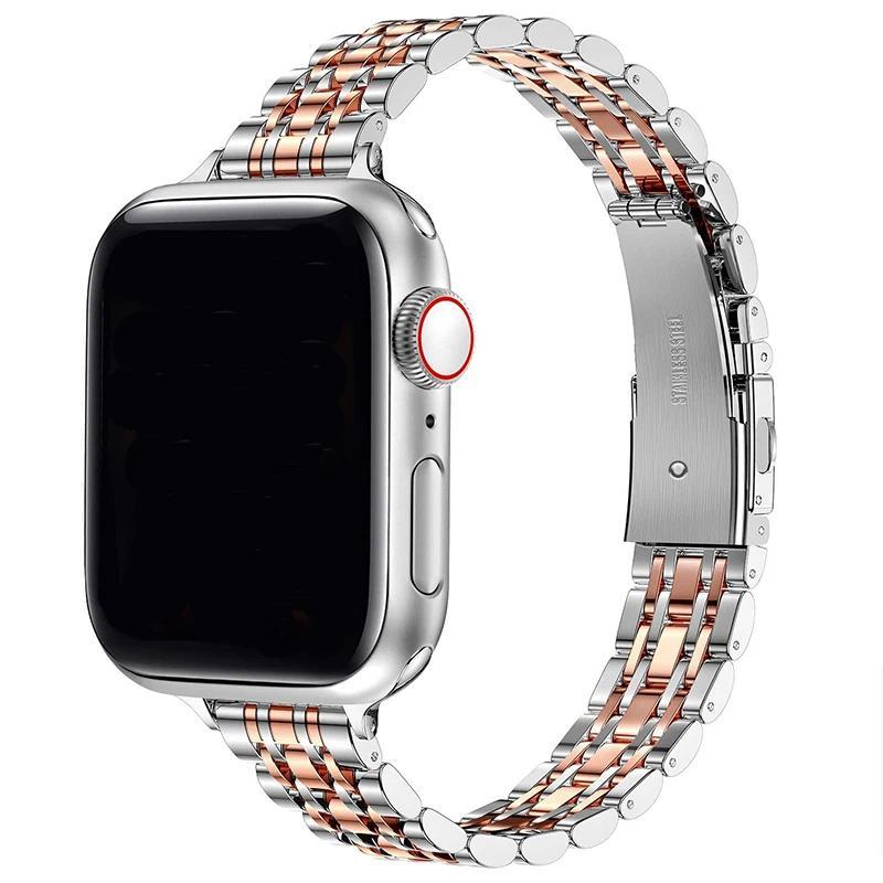 Stainless Steel Strap for Apple Watch  S11 S10 42mm 46mm 49mm 42 44 45mm 41mm Women Metal Bracelet IWatch 11 10 9 8 7 6 SE 5 4