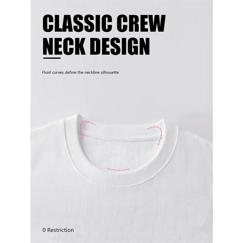 European Size Women's White Short Sleeve T-Shirt, Colorful Leopard Heart & Love Graphic, Regular Fit Crew Neck, Breathable Casual Top