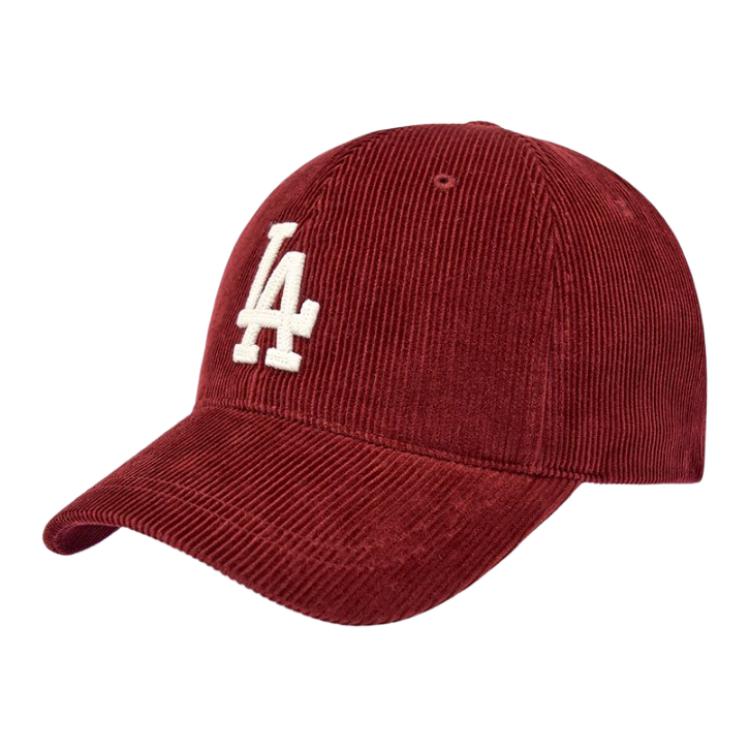 MLB Katoenen Baseballpetten Unisex Bordeaux Rood Mode 3ACPWC156-07WIS F bordeaux