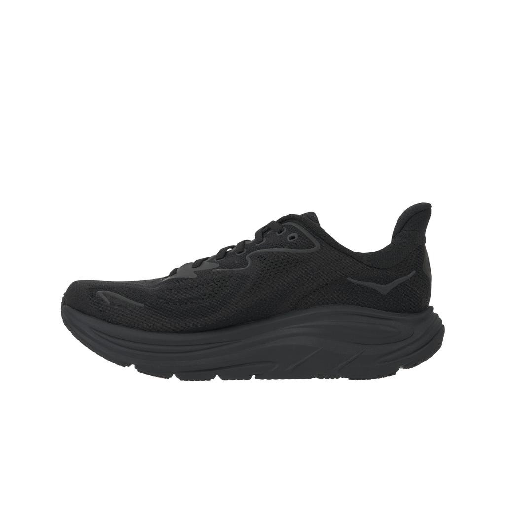 HOKA Clifton 10 Wide Triple Black Men Sneakers 1162032-BBLC