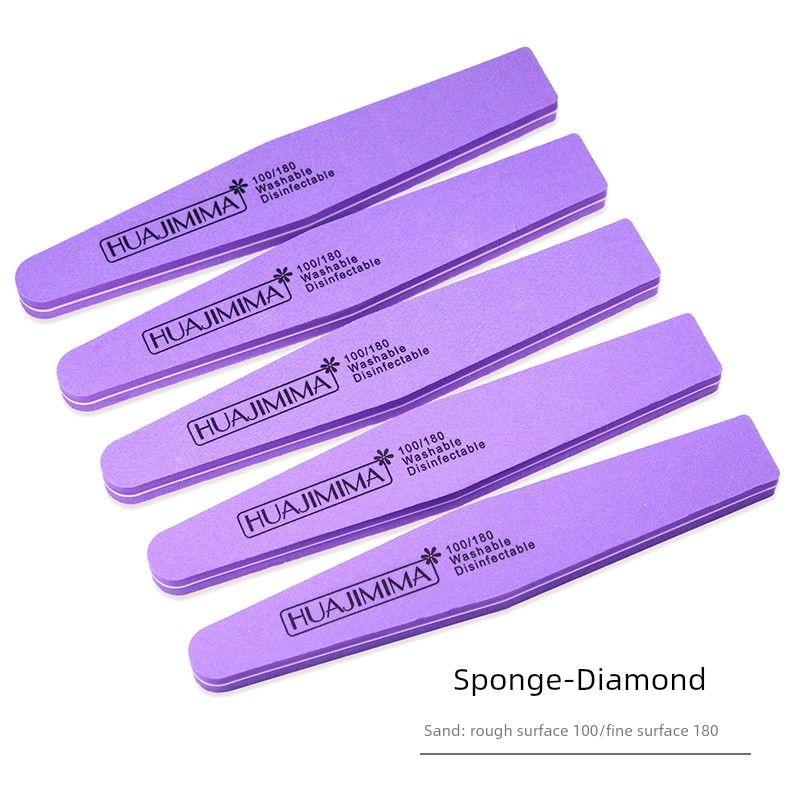 Dedicated Sponge Nail File Fingernail Maintenance Kit Tool Sanding Bar