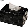 Creative Ceramic Tissue Box Napkin Paper Box Tissue Holder Tissue Case Dining Table Paper Box Home Decoration Accessories