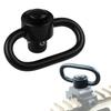 Heavy Duty 1.25 Inch Sling Swivels - Quick Detach D Loop Mounts For 2 Point Rifle Slings 