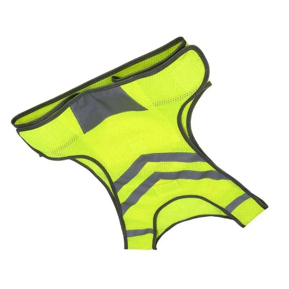 Lightweight Reflective Vest Night Warning Motorcycle Safety Jacket  Cycling