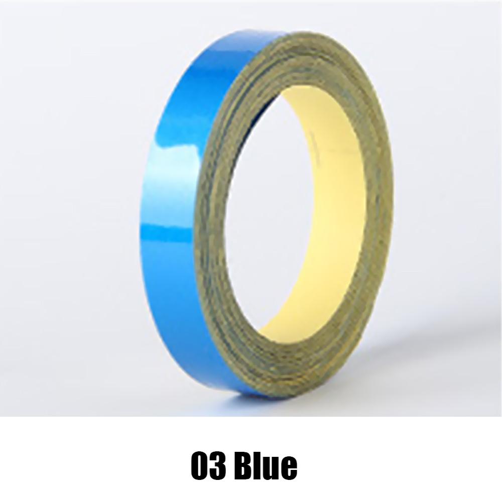 

Car-styling Night Reflective Tape 1cm*5m Automotive Body Motorcycle Decoration Car Sticker 5 Color Reflective Warning Tape синий