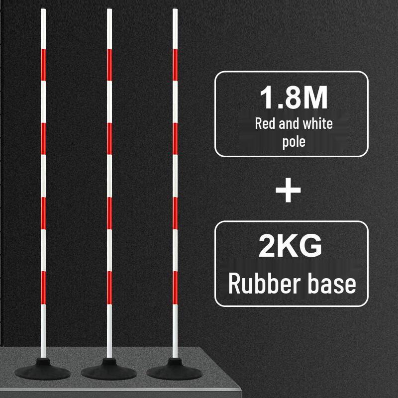 Football Training Slalom Pole Set