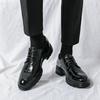 Fashion Mens Dress Shoes Men's Formal Original Leather Italian Skin Shoes for Men Elegant Casual Business Luxury Social Male Shoe